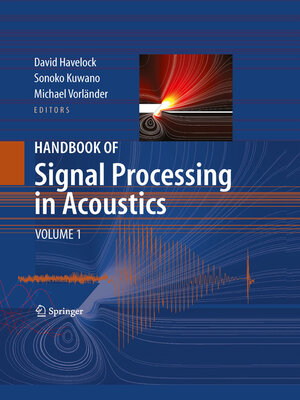 cover image of Handbook of Signal Processing in Acoustics